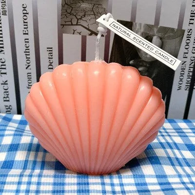 Scented Shell Candle β Enhance Ambience with Subtle Fragrance