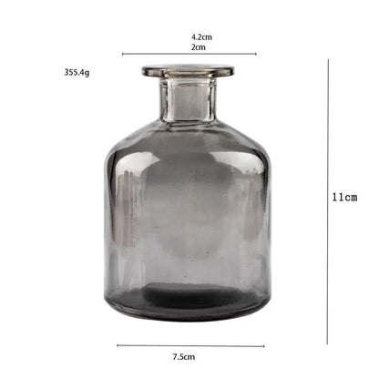 Nordic Glass Flower Vase for Elegant Home Styling