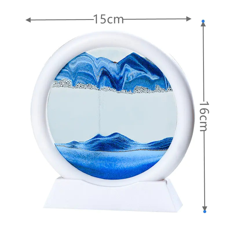 Moving Sand Art Decor for Relaxing Home Spaces