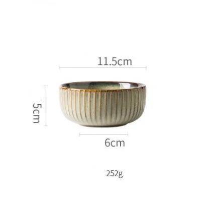 Japanese Style Ceramic Plates for Dining & Display