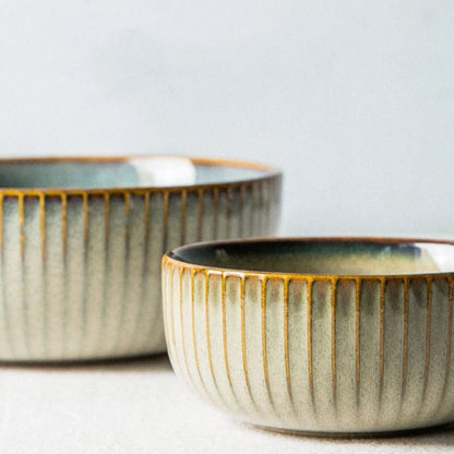 Japanese Style Ceramic Plates for Dining & Display