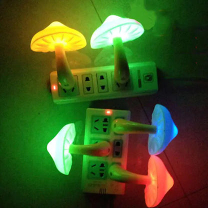 Mushroom Night Light with Automatic Sensor