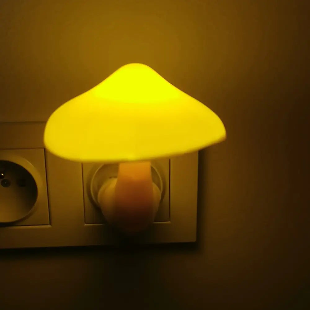 Mushroom Night Light with Automatic Sensor