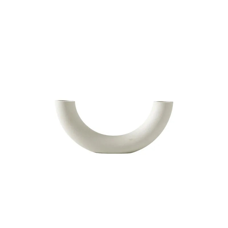 Nordic Ceramic Vase for Minimalist Home Decor