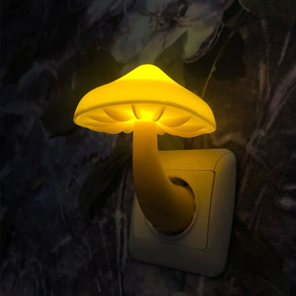 Mushroom Night Light with Automatic Sensor