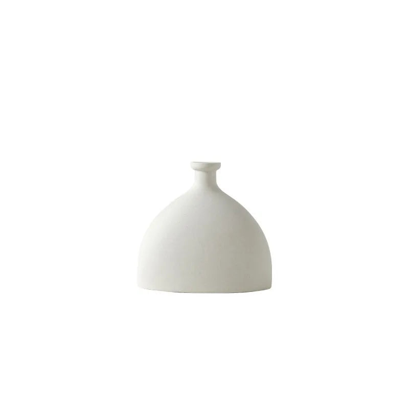 Nordic Ceramic Vase for Minimalist Home Decor