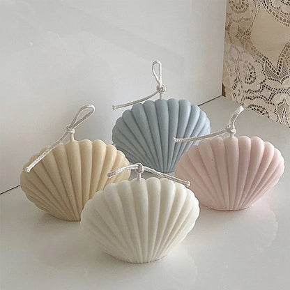 Scented Shell Candle — Enhance Ambience with Subtle Fragrance