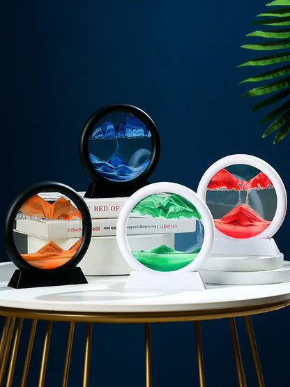 Moving Sand Art Decor for Relaxing Home Spaces