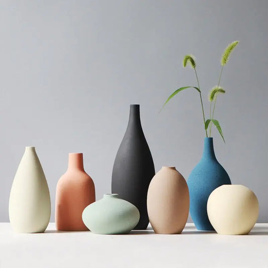 Nordic Style Flower Vase for Contemporary Spaces