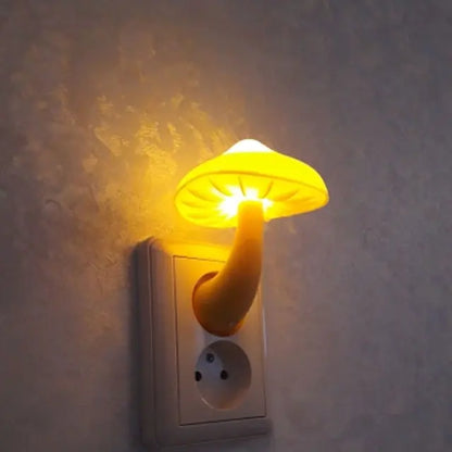 Mushroom Night Light with Automatic Sensor
