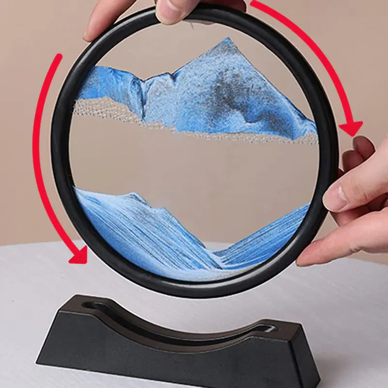 3D Sand Art Decor — Mesmerizing Motion for Your Space