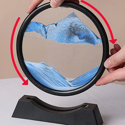 3D Sand Art Decor — Mesmerizing Motion for Your Space